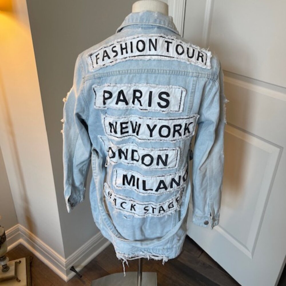 Fashion Runway Jean Jacket